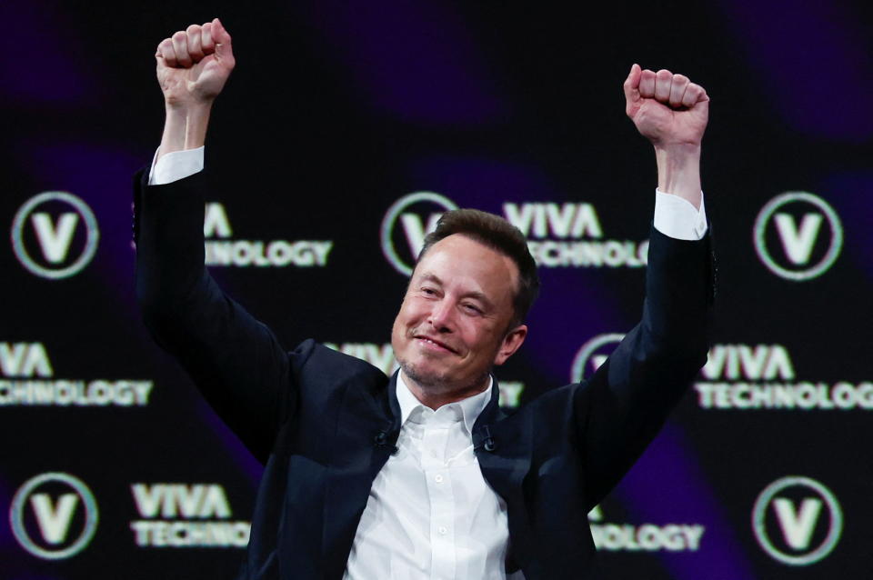 Elon Musk en la conferencia Viva Technology dedicada a la innovación y las startups en el centro de exposiciones Porte de Versailles en París, Francia, el 16 de junio de 2023. REUTERS/Gonzalo Fuentes