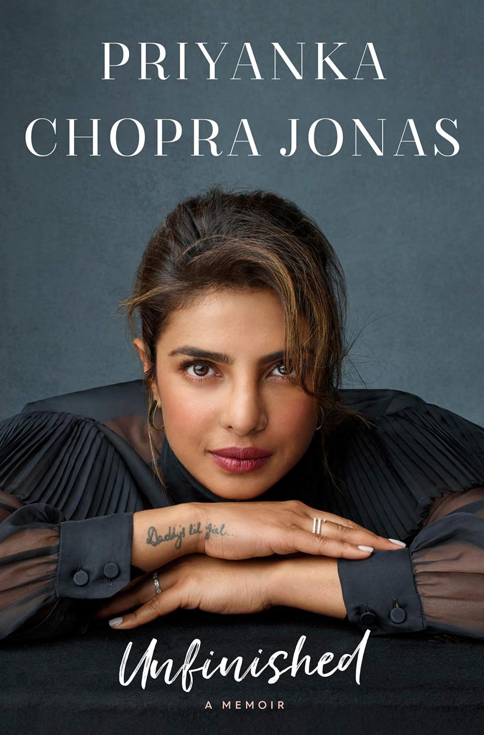 6) <i>Unfinished</i>, by Priyanka Chopra Jonas