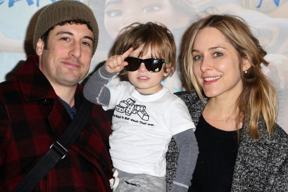 Jason Biggs and Jenny Mollen with son Sid | Abel Fermin/REX/Shutterstock