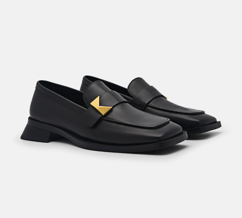 A photo of Pedro Marion Leather Loafers - Black. (PHOTO: Pedro)