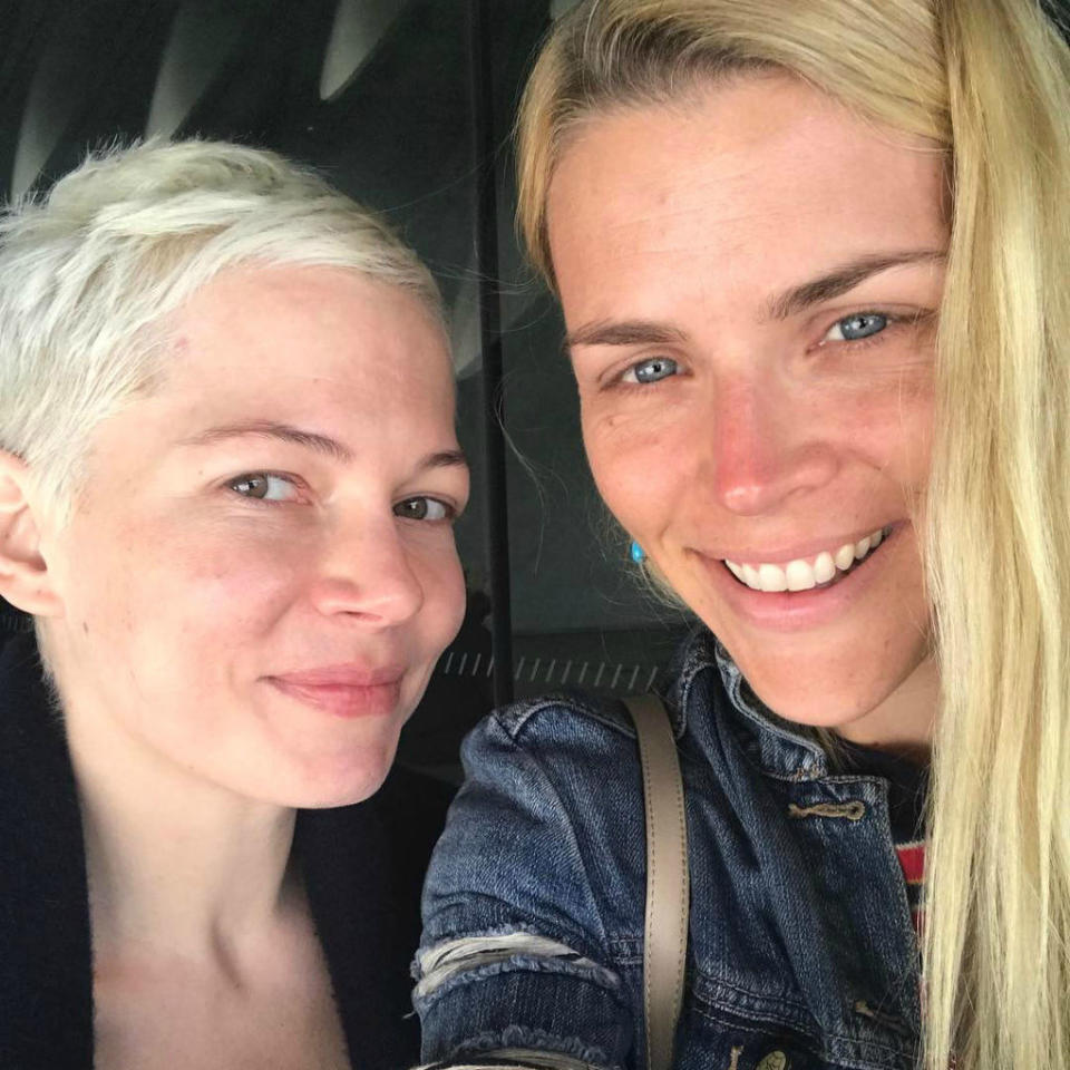 Michelle Williams and Busy Philipps