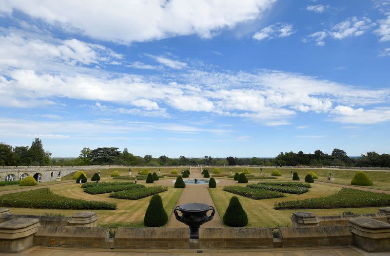 Opening of the East Terrace Garden at Windsor Castle the first time in decades