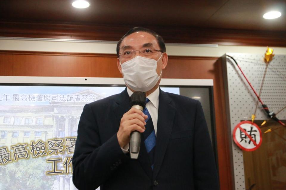 法務部長蔡清祥表示，支持檢察官依法起訴、求處極刑。（中央社）