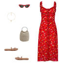 <a rel="nofollow noopener" href="https://realisationpar.com/the-juliet-rouge-fleur/" target="_blank" data-ylk="slk:The Juliet, Réalisation Par, $225Pair this red number with matching cat-eye sunnies and leather slides. Lend French-girl vibes with a crochet bucket bag and dainty coin necklace.;elm:context_link;itc:0;sec:content-canvas" class="link ">The Juliet, Réalisation Par, $225<p>Pair this red number with matching cat-eye sunnies and leather slides. Lend French-girl vibes with a crochet bucket bag and dainty coin necklace.</p> </a><a rel="nofollow noopener" href="https://tkees.com/products/gemma-cocobutter" target="_blank" data-ylk="slk:Gemma Cocobutter, Tkees, $50Pair this red number with matching cat-eye sunnies and leather slides. Lend French-girl vibes with a crochet bucket bag and dainty coin necklace.;elm:context_link;itc:0;sec:content-canvas" class="link ">Gemma Cocobutter, Tkees, $50<p>Pair this red number with matching cat-eye sunnies and leather slides. Lend French-girl vibes with a crochet bucket bag and dainty coin necklace.</p> </a><a rel="nofollow noopener" href="https://rstyle.me/n/c4ehh3chdw" target="_blank" data-ylk="slk:Praia Hand Crochet Bucket, Rachel Comey, $195Pair this red number with matching cat-eye sunnies and leather slides. Lend French-girl vibes with a crochet bucket bag and dainty coin necklace.;elm:context_link;itc:0;sec:content-canvas" class="link ">Praia Hand Crochet Bucket, Rachel Comey, $195<p>Pair this red number with matching cat-eye sunnies and leather slides. Lend French-girl vibes with a crochet bucket bag and dainty coin necklace.</p> </a><a rel="nofollow noopener" href="https://click.linksynergy.com/deeplink?id=30KlfRmrMDo&mid=38359&murl=https%3A%2F%2Fwww.barneys.com%2Fproduct%2Fc-c3-a9line-cat-eye-sunglasses-505746817.html" target="_blank" data-ylk="slk:Cat-Eye Sunglasses, Céline, $460Pair this red number with matching cat-eye sunnies and leather slides. Lend French-girl vibes with a crochet bucket bag and dainty coin necklace.;elm:context_link;itc:0;sec:content-canvas" class="link ">Cat-Eye Sunglasses, Céline, $460<p>Pair this red number with matching cat-eye sunnies and leather slides. Lend French-girl vibes with a crochet bucket bag and dainty coin necklace.</p> </a><a rel="nofollow noopener" href="http://www.anrdoezrs.net/links/3550561/type/dlg/http://www.revolve.com/8-other-reasons-exclusive-necklace/dp/8OTH-WL264/?d=Womens&page=1&lc=2&itrownum=1&itcurrpage=1&itview=01" target="_blank" data-ylk="slk:Exclusive Necklace, 8 Other Reasons, $44Pair this red number with matching cat-eye sunnies and leather slides. Lend French-girl vibes with a crochet bucket bag and dainty coin necklace.;elm:context_link;itc:0;sec:content-canvas" class="link ">Exclusive Necklace, 8 Other Reasons, $44<p>Pair this red number with matching cat-eye sunnies and leather slides. Lend French-girl vibes with a crochet bucket bag and dainty coin necklace.</p> </a>