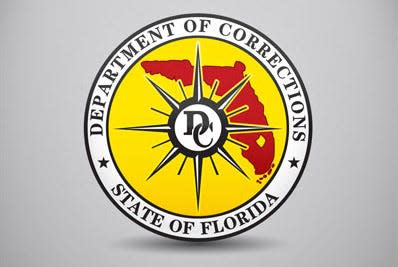 Florida Department of Corrections logo.