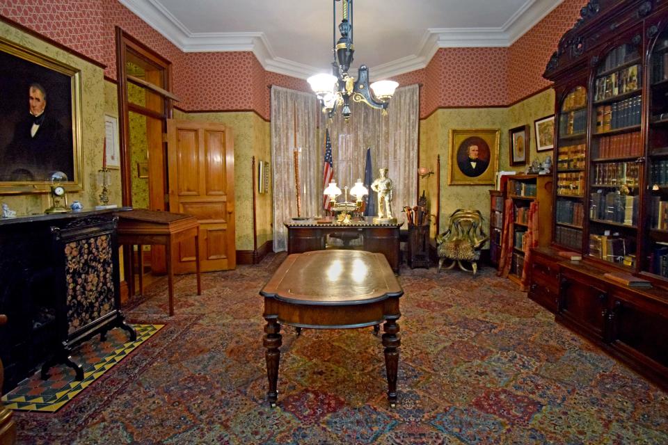 Benjamin Harrison's former home will play host to "Murder at the Manor," a murder mystery teams are invited to solve.