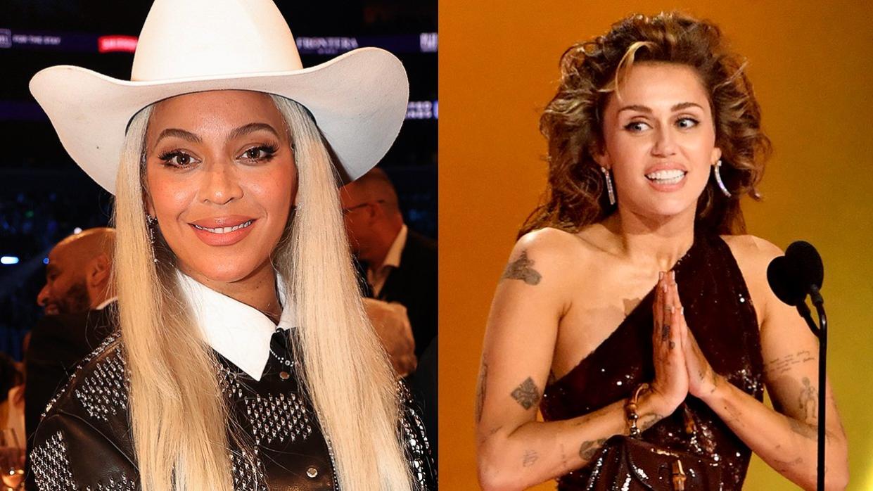 Beyonce Cowboy Carter Album Miley Cyrus Collab