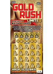 Gold rush limited  Florida Lottery scratch-off game.