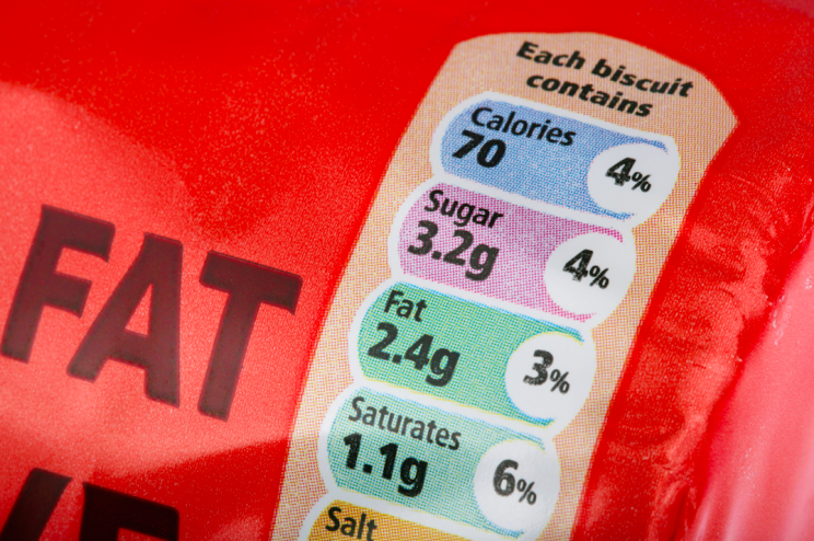 Britons don't always pay attention to food labels (Picture: Rex)