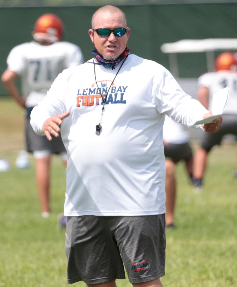 Don Southwell is entering his seventh season as head football coach at Lemon Bay High.