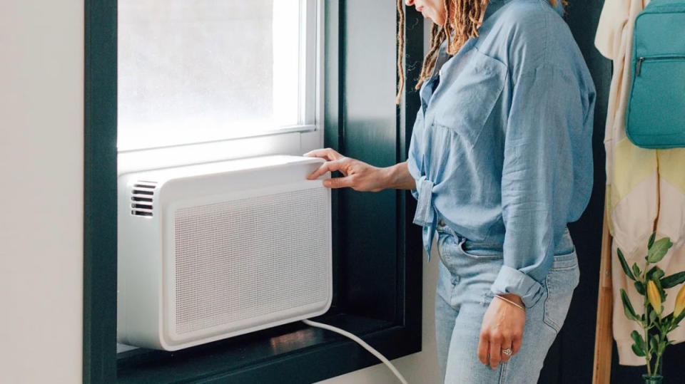 <p>Windmill Air</p>Choosing Between 8K BTUs, 10K BTUs, and 12K BTUs<p>"Choosing the right size AC for your space is really important," emphasizes Mayer. "If the AC is too small for your room, it could stay on too long and use too much electricity (and ultimately burn out). If the AC is too big for your room, it could turn on and off continuously (since it will cool the room quickly and then stop), leaving you with a broken AC."</p><p>He adds, "[Measuring your] square footage is the first step. Our 8K BTU cools rooms up to 350 square feet, our 10K BTU cools rooms up to 450 square feet, and our new 12K BTU cools rooms up to 550 square feet. Of course, there are other factors to consider. You should size up one level if your space has more than 3 people in it on average, is higher than the third floor of a building, has large ceilings over 9 feet, has a ton of direct sunlight, or has heat-generating appliances like dishwashers or refrigerators."</p>