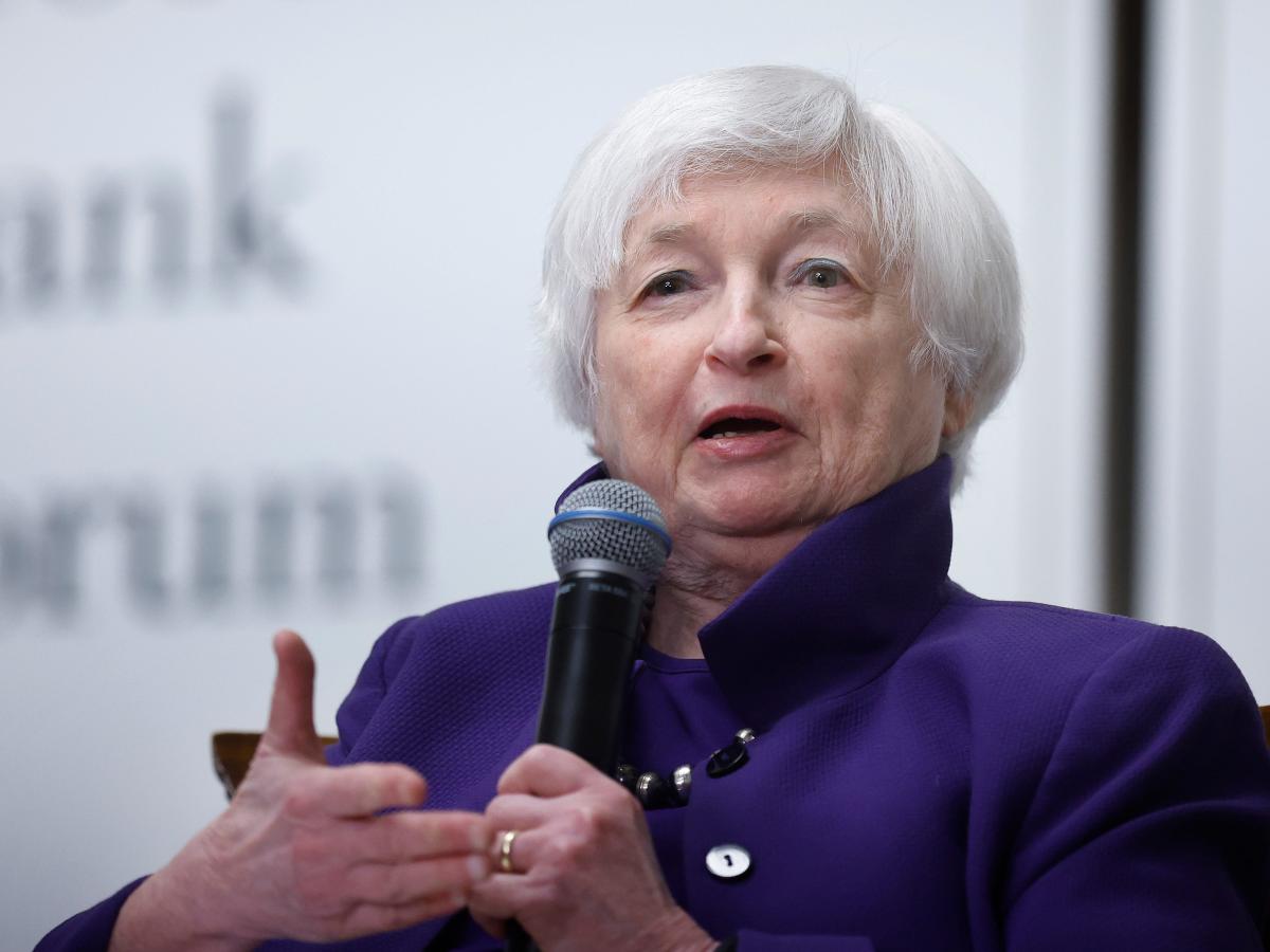 ‘We’re not about to fold’: Janet Yellen says efforts are underway to package a  billion loan to Ukraine using frozen Russian funds