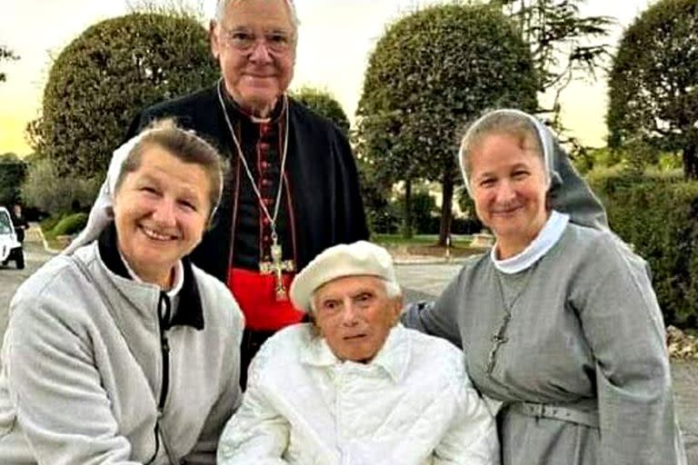 El Papa emérito en una foto del último tiempo