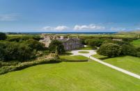 <p>Harlyn House stands in five acres of Cornish countryside, at the end of a 200-yard long driveway. It dates to the 15th century and stayed in the same family for more than 400 years. It went on the market for £3 million. (Lillicrap Chilcott/SWNS) </p>