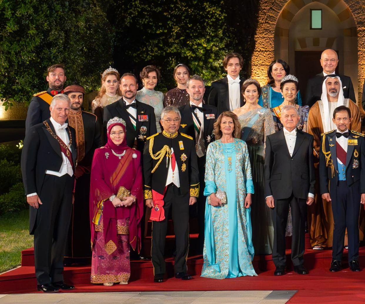 jordanian royal wedding portrait