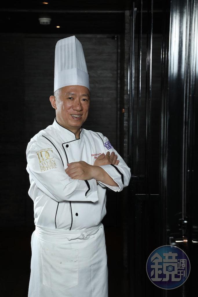 「頤宮中餐廳」行政主廚之一陳泰榮，喜愛的私房餐廳是他的老東家「九記海鮮餐廳」。