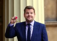 <p>Corden was appointed an Officer of the Order of the British Empire (OBE) for services to drama by Princess Anne in 2015.</p>