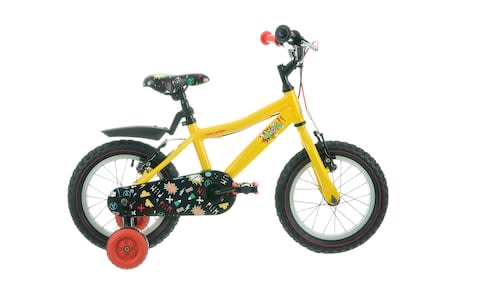 Raleigh Atom yellow children's bike 