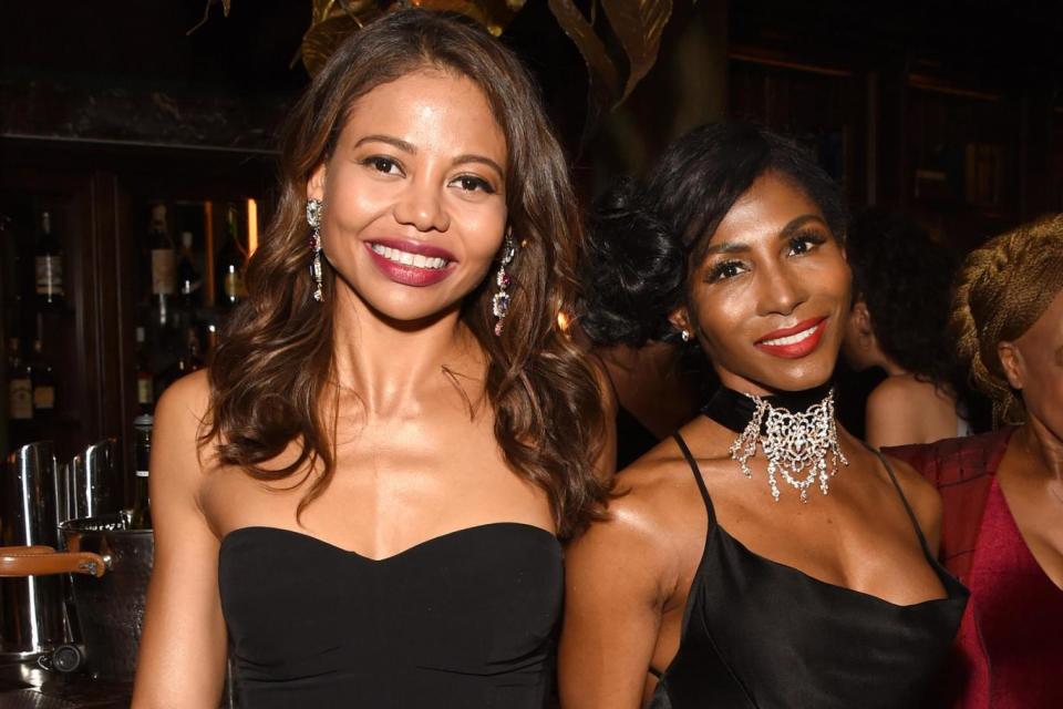 Celebrating Madiba:Lady Emma Weymouth and Sinitta (Photo Dave Benett/Getty Images)