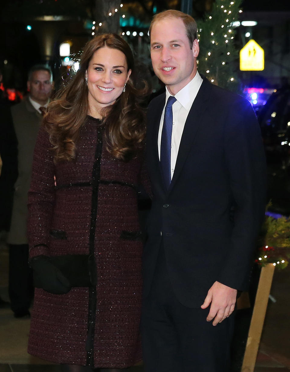 <p>In December 2014, the Duke and Duchess of Cambridge, Prince William and Kate Middleton, bundled up to brave the New York winter while on their first official visit to the city. </p>