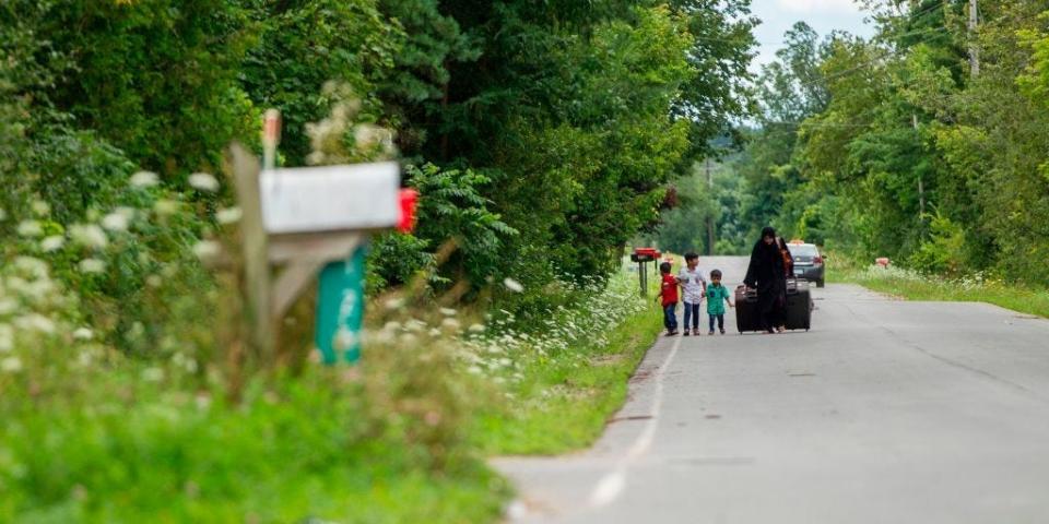 Asylum seekers, Roxham Road