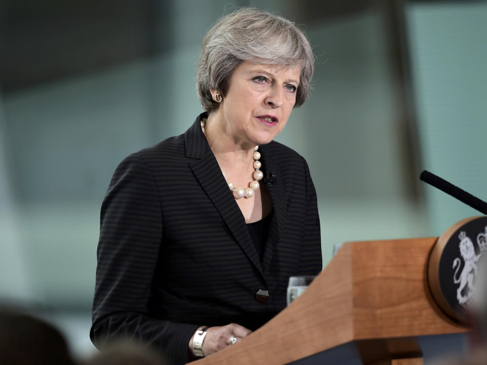 Theresa Mays Brexit-Vorschläge kommen bei der EU nicht gut an. (Bild-Copyright: Charles McQuillan/Pool/AFP)