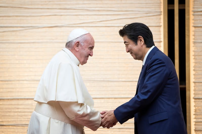 Pope Francis visits Japan