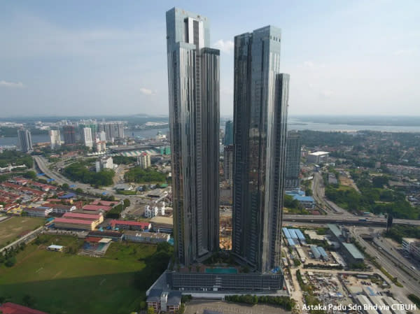 Malaysia's tallest building, The Astaka Tower A