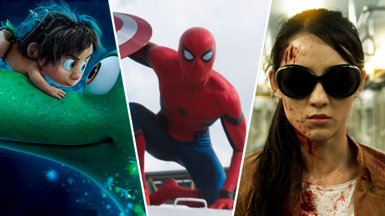 The Good Dinosaur, Captain America: Civil War, The Raid 2. 