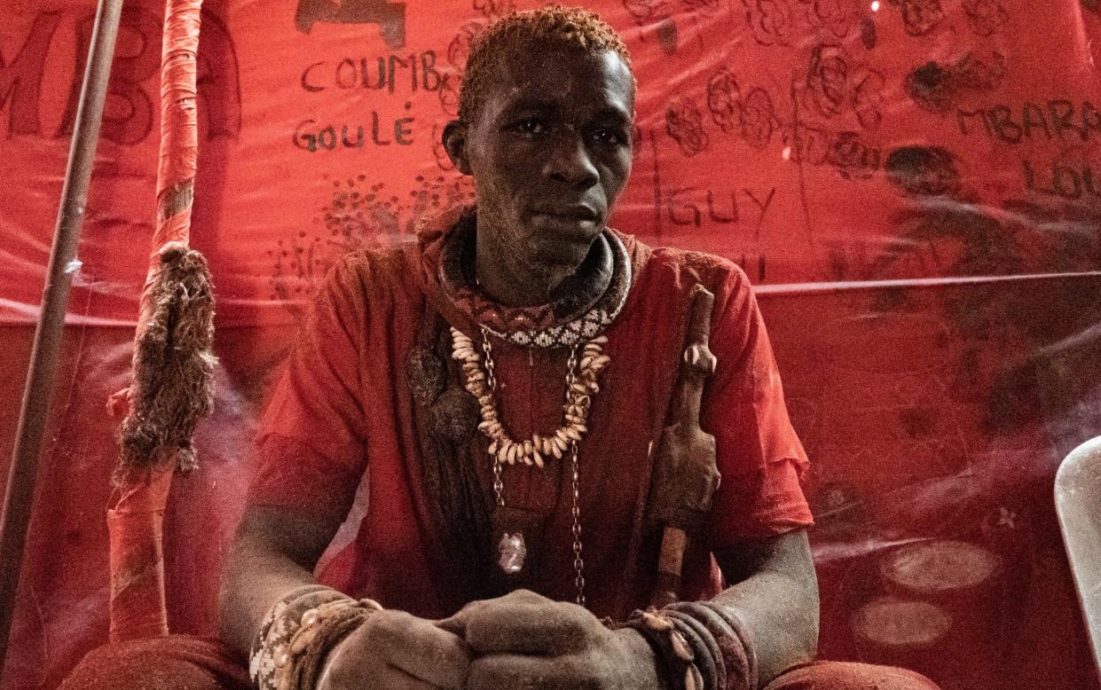 Karamba is one of Senegal's most prolific witch doctors with a social media following in the hundreds of thousands - Sam Bradpiece