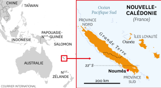 La Nouvelle-Calédonie (France).. COURRIER INTERNATIONAL