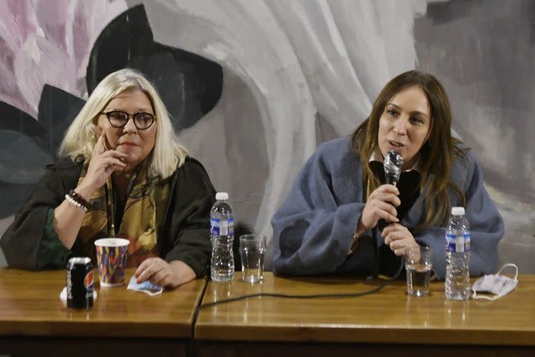 Elisa Carrió y María Eugenia Vidal