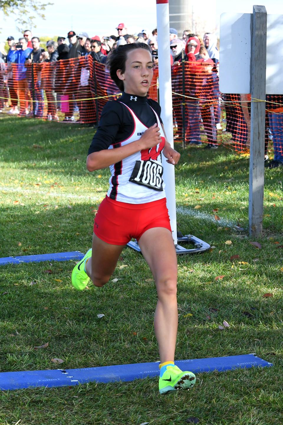 Lakota West's Evelyn Prodoehl won her first regional cross country title, and is looking to break her own state record next weekend in Columbus.