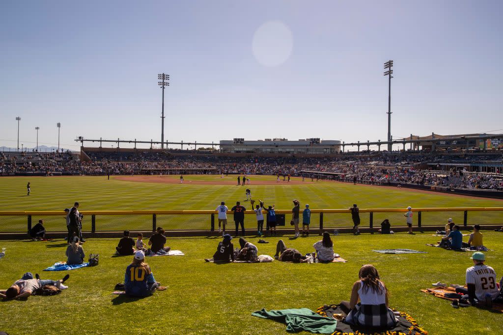 los angeles dodgers v san diego padres