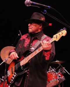 An all-star guitar tribute to the late Jimi Hendrix at the NYCB Theatre in Westbury, Long Island.