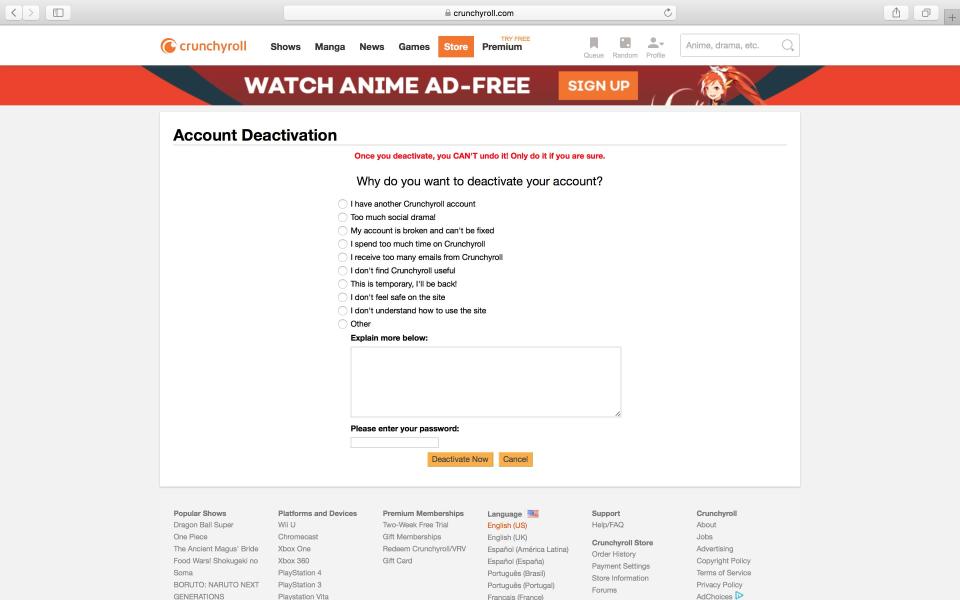 Crunchyroll membership Image 4