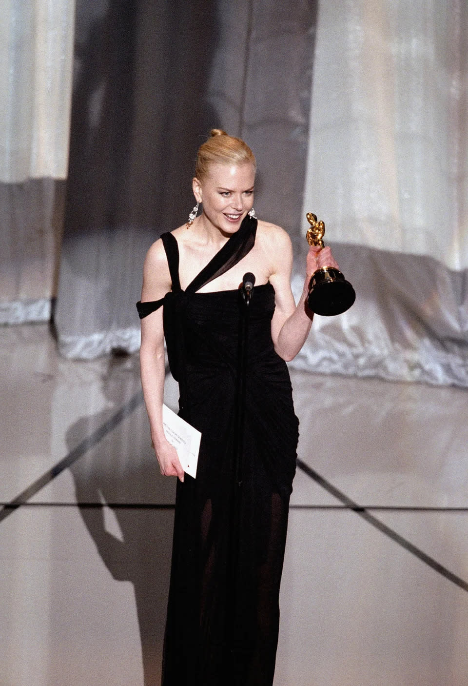 Nicole Kidman hat enthüllt, dass sie auf dem Höhepunkt ihrer Karriere nach dem Gewinn eines Oscars mit privaten Problemen zu kämpfen hatte. Foto: Getty
