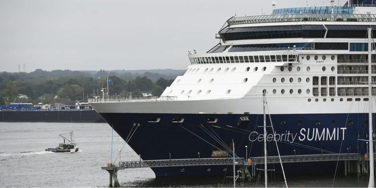 Das Kreuzfahrtschiff Celebrity Summit ist am Dienstag, 25. Juni 2019, im Hafen von Portland angedockt. - Copyright: Shawn Patrick Ouellette/Getty Images