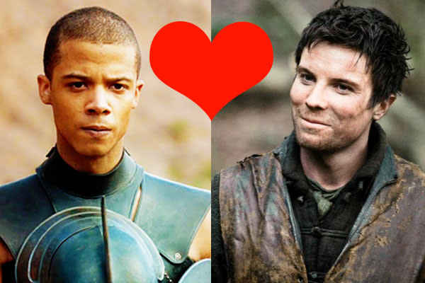 Grey Worm and Gendry are BFFs IRL, and this is maybe too hot to handle