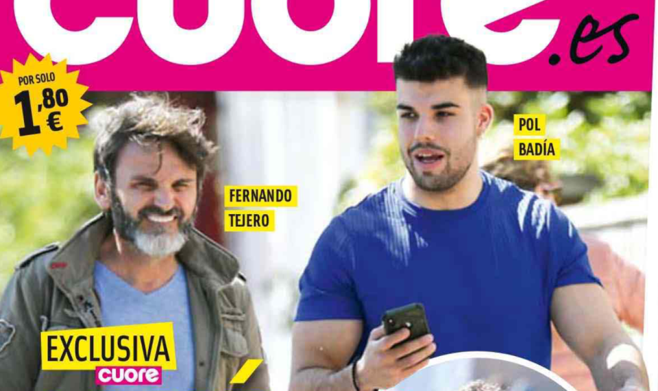 Fernando Tejero y Pol Badía, en la portada de ‘Cuore’.