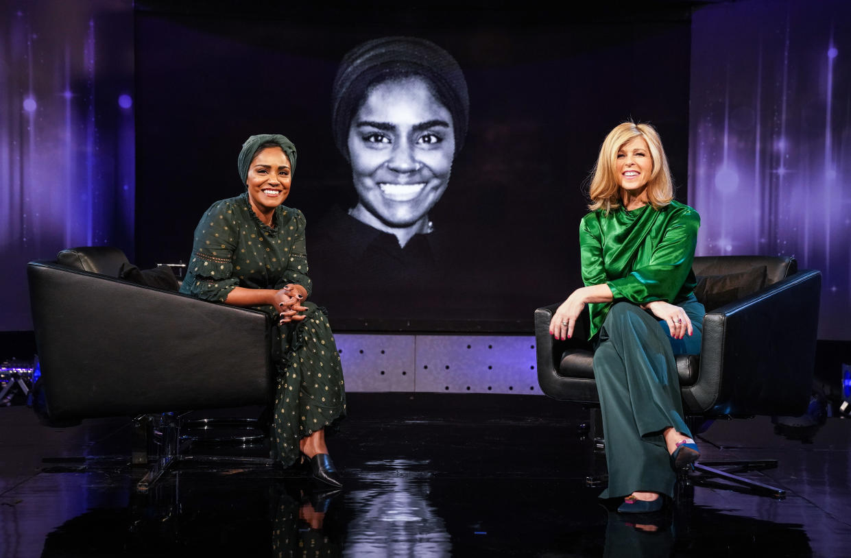 Nadiya Hussain will appear on Kate Garraway's Life Stories in place of Charlotte Church's episode. (ITV)