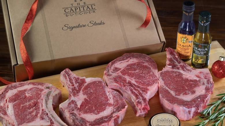 Capital Butcher signature steaks