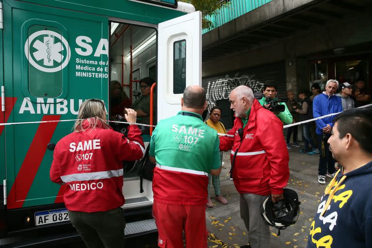 derrumbe en floresta; accidente; bomberos; seguridad