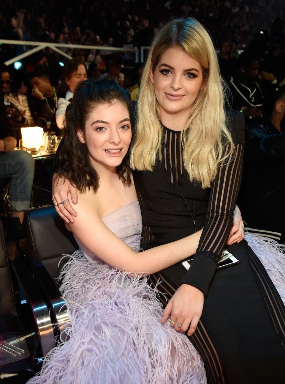 Lorde and India Yelich-O'Connor