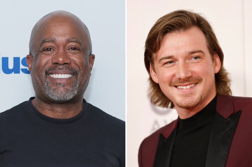 Darius Rucker says it’s ‘crazy’ that Morgan Wallen isn’t up for entertainer of the year (Getty Images)