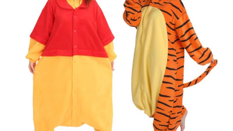 disney couples costumes tigger and pooh