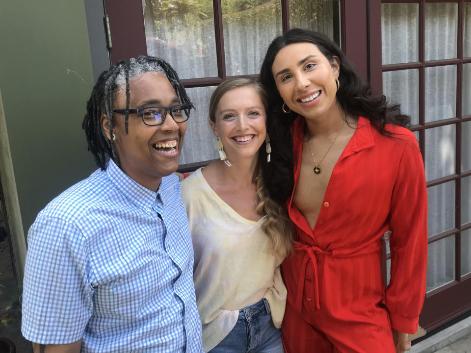 Intersex activists Sean Saifa Wall, Alicia Roth Weigel and River Gallo from EVERY BODY, a Focus Features release (FOCUS FEATURES)