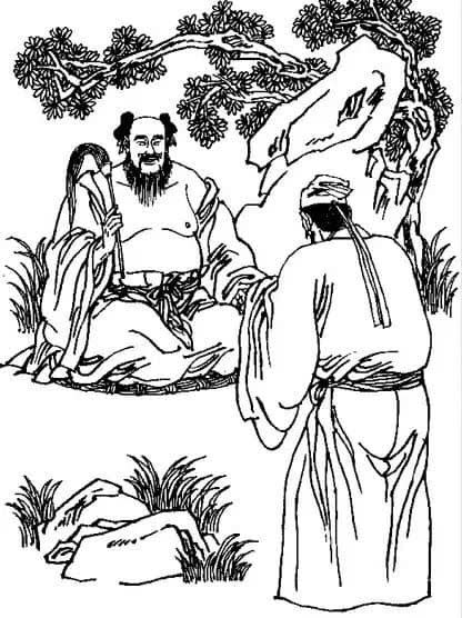 鍾離權十試呂洞賓。（圖／轉載三芝八仙宮粉絲專頁）