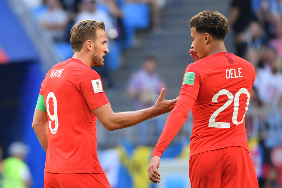 England are on the verge of appearing in their first World Cup final since 1966.