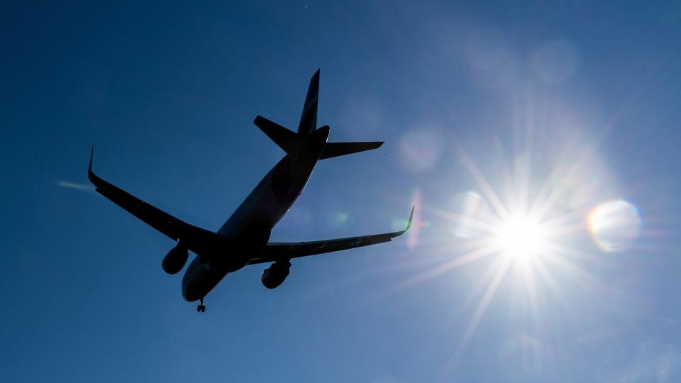 Im vergangenen Jahr hat es im deutschen Luftraum weniger Verkehrsflüge gegeben als ein Jahr zuvor.